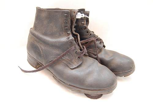 WW2 German Ankle Boots
