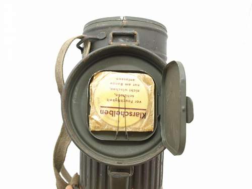 German Gas Mask for opinions