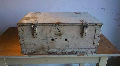 wooden ammo crate