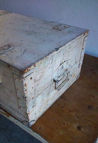 wooden ammo crate