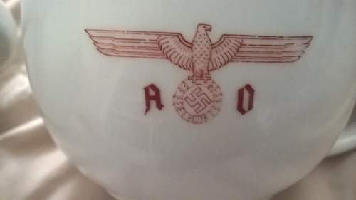 Help needed with German AO marked china items