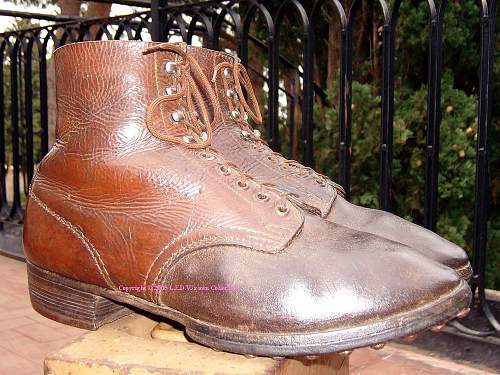 A guide to the German Footwear of WW2:(1) 1945-dated M37 Low Boot