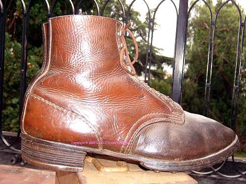 A guide to the German Footwear of WW2:(1) 1945-dated M37 Low Boot