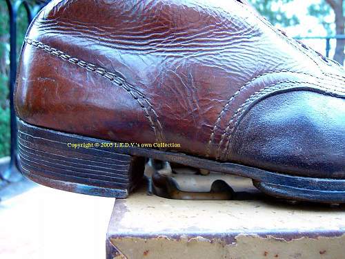 A guide to the German Footwear of WW2:(1) 1945-dated M37 Low Boot