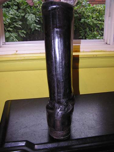 German officer boots