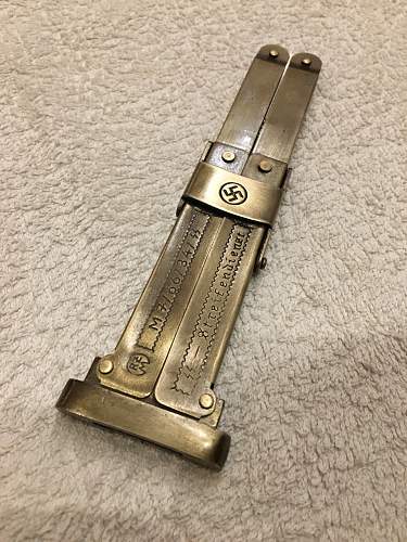 waffen ss knife butterfly knife value ? ? ? and is this original ?