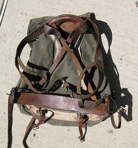 Is this A German WW2 Rucksack with frame?