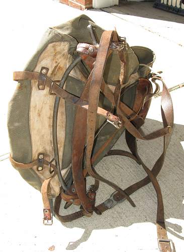 Is this A German WW2 Rucksack with frame?