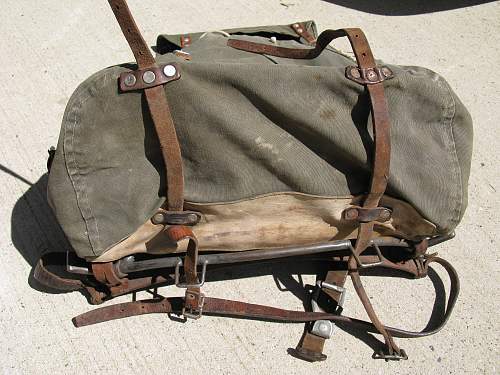 Is this A German WW2 Rucksack with frame?