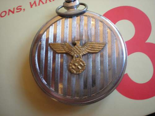 U-Boat Junghans pocket watch and cigarette case