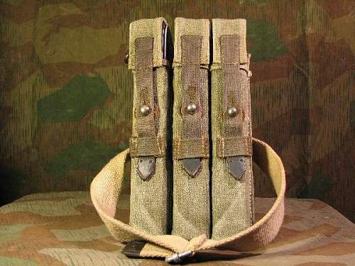 Afrika Korps? Tropical MP40 Magazine Pouches