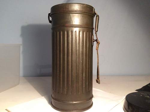 German gas mask canister 1940