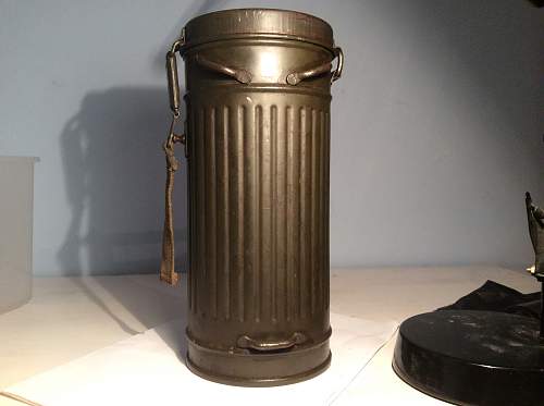 German gas mask canister 1940