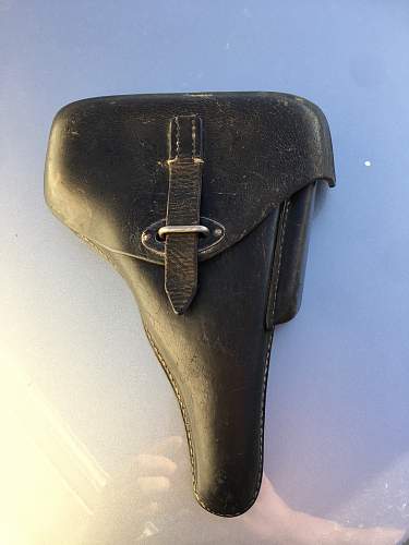 P38 Pistol HOLSTER  Real or Repro?  This is the question...