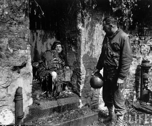 M31 Zeltbahn in use (period photos)