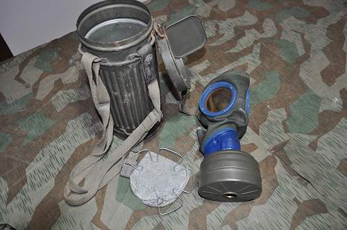 Gas mask and canister: Authentic? Wehrmacht?