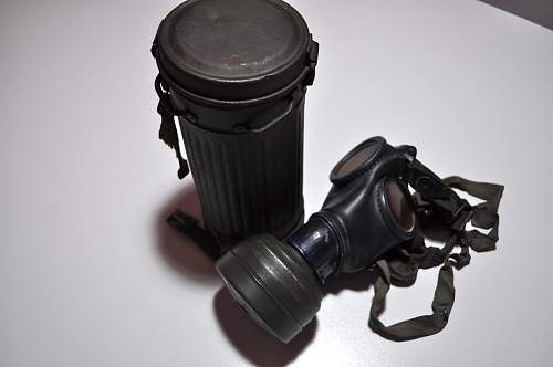 Gas mask and canister: Authentic? Wehrmacht?