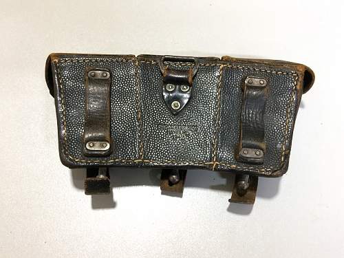 K98 ammo pouch, Help with the skull