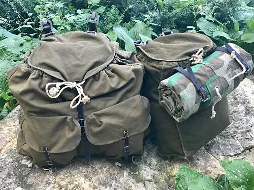 WWII German Late-War Army Combat Rucksack