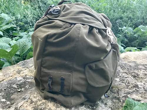 WWII German Late-War Army Combat Rucksack