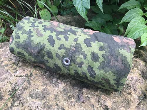 SS oak-leaf &quot;A&quot; camouflage m31 quarter shelter/poncho