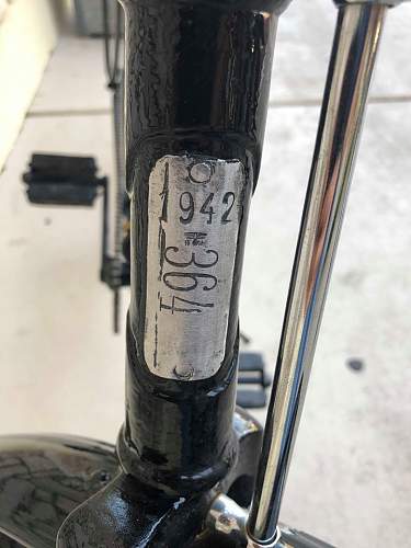 1942 Truppenfahrrad question