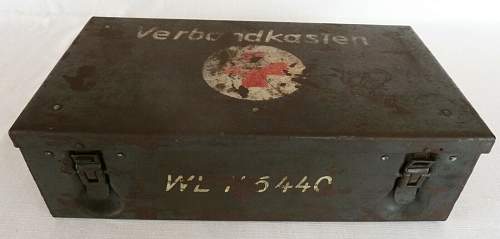 First aid kit Luftwaffe: Question about license plate