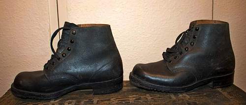 WW2 German Wehrmacht  low ankle boots?