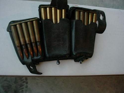 3 K98 ammo pouches,info help needed