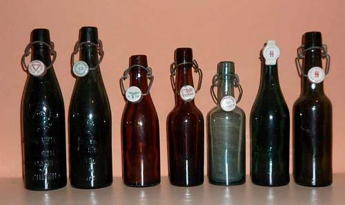 Lot of rare bottles