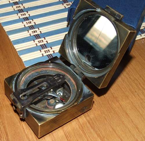 German WWII PANZER Compass?