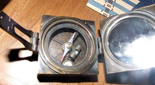 German WWII PANZER Compass?