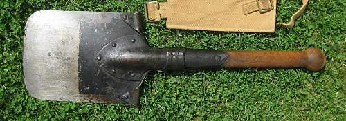 Spaten - BEF model 39 entrenching tool