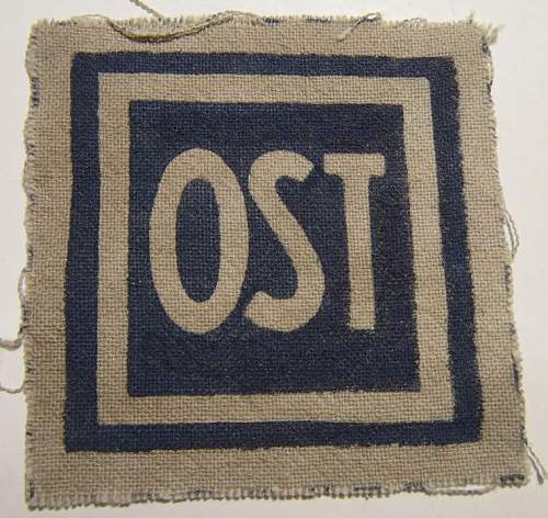 OST arbeiters ( east workers) patches