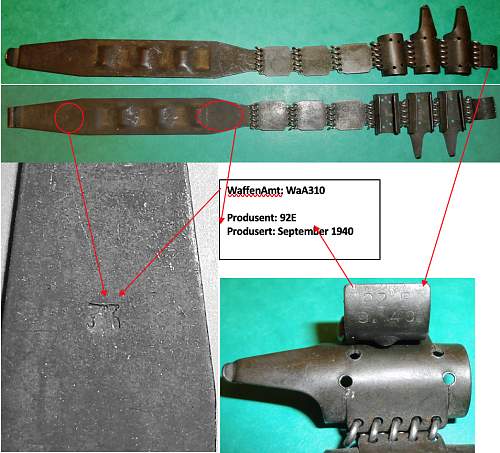 Ammo belt Gurt 34 for MG34/42