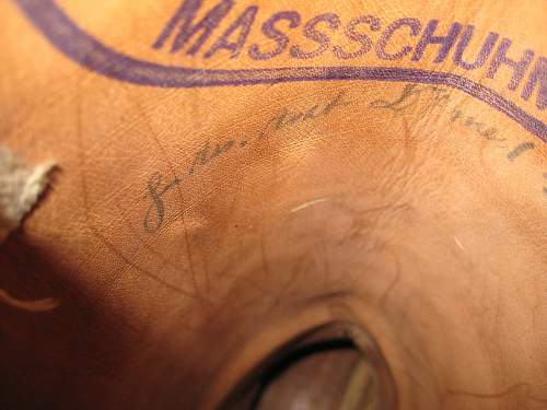 Boots: Who can read this owners name?