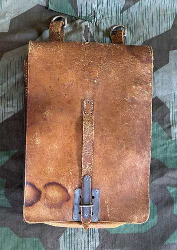 Early Map Case With Contents
