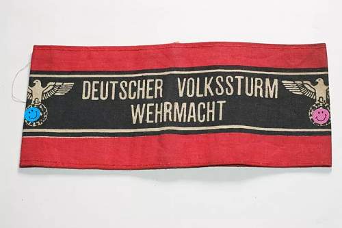 Volkssturm armband