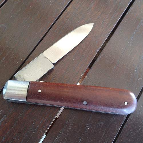 Wehrmacht sapper pioneer  folding pocket knife 1937