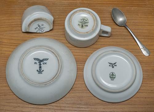 Luftwaffe coffee cup set (...almost)