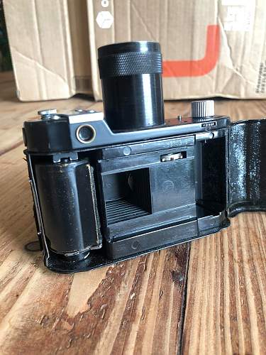 Extremely rare Kriegsmarine Berning Robot II camera