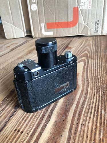 Extremely rare Kriegsmarine Berning Robot II camera