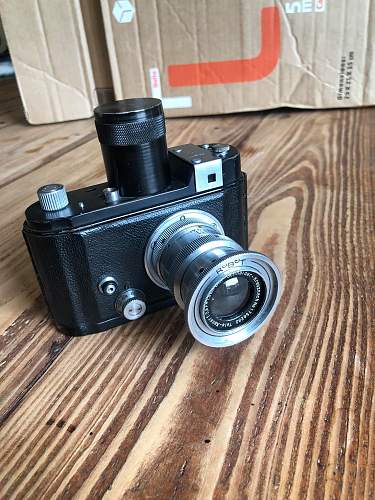 Extremely rare Kriegsmarine Berning Robot II camera