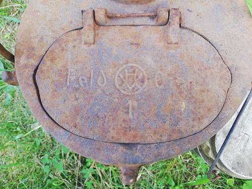 &quot;Feldofen 1&quot; Field stove