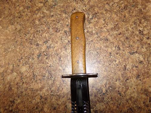 Luftwaffe boot knife s marked