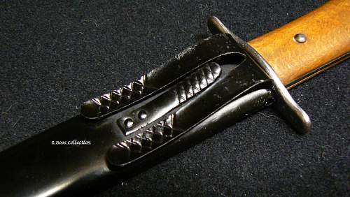Luftwaffe boot knife s marked