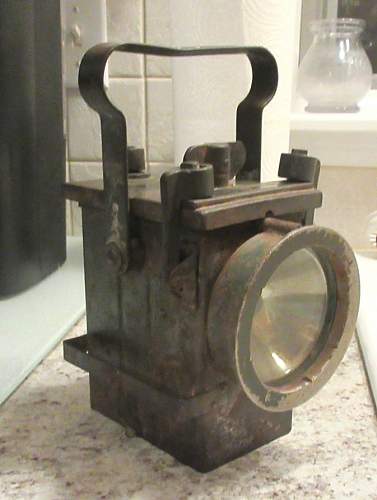 ID an &quot;H 1939&quot; heavy Dominit Lantern/Lamp?