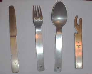 Soldier cutlery set