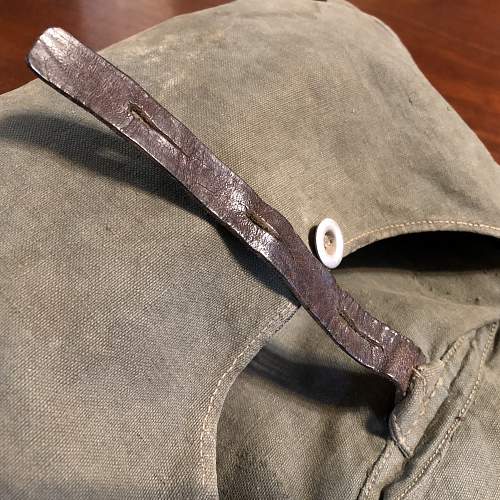 Pre-War / Early WW2 German M31 Breadbag UNIT MARKED &amp; FIELD MODIFIED