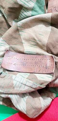 WWII german splinter pattern bag